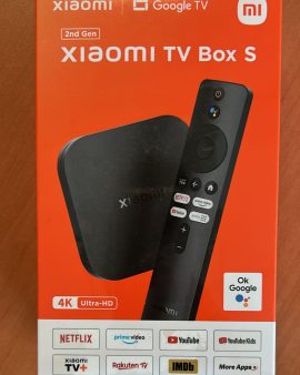 Xiaomi Tv Box S (2 nd Gen) Black 4K Ultra Hd 8 Gb Wi-Fi