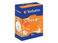 43194-Verbatim Live It! - 5 x DVD-R